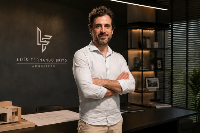 Luis Fernando Brito, arquiteto responsável pela Brito Arquitetura
